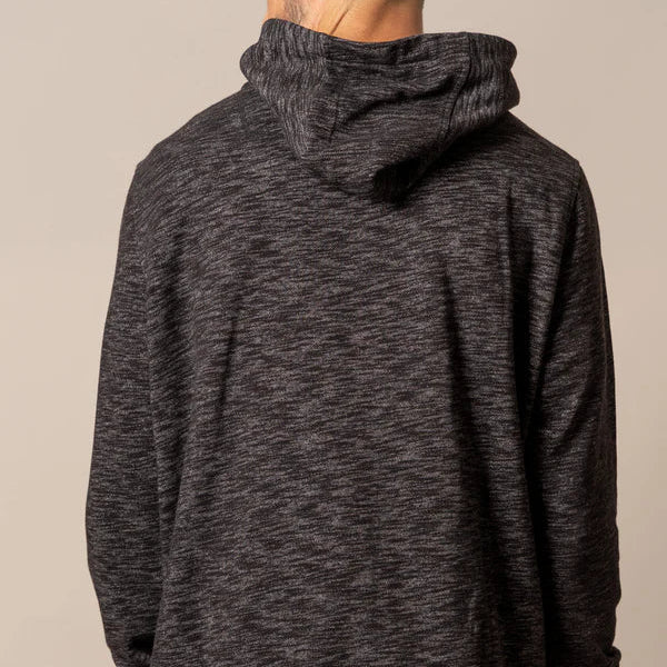 Kimes Ranch Men's Durham Hoodie in Heather Black