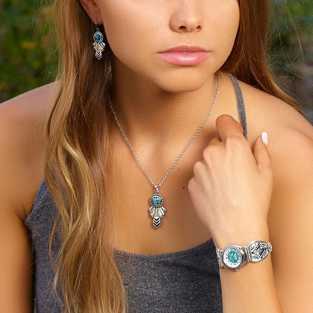 Montana Silversmith Two Tone Southwestern Beats Expansion Watch