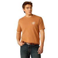 Ariat Men's Horizon Oasis Graphic T-Shirt in Chipmunk