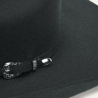 Stetson Youth Giddy Up Wool Felt Cowboy Hat in Black