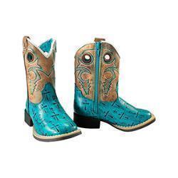Twister Girl's Eden Turquoise Toddler Boot