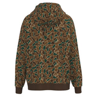 Hooey Men's Legendary Critter Camo Hoodie in Brown