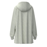 Hooey Women's Corpus Hoodie Dress in Heather Grey