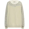 Hooey Women's L/S "Stallion Crew" Pullover in Cream