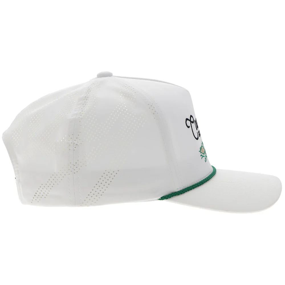 Hooey "Hooey Hills" White with Golf Course Landscape Hat