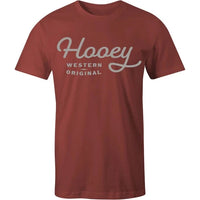 Hooey Men's OG Logo Tee in Crimson