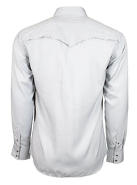 Hooey Men's Sol Grey Long Sleeve Western Snap Shirt