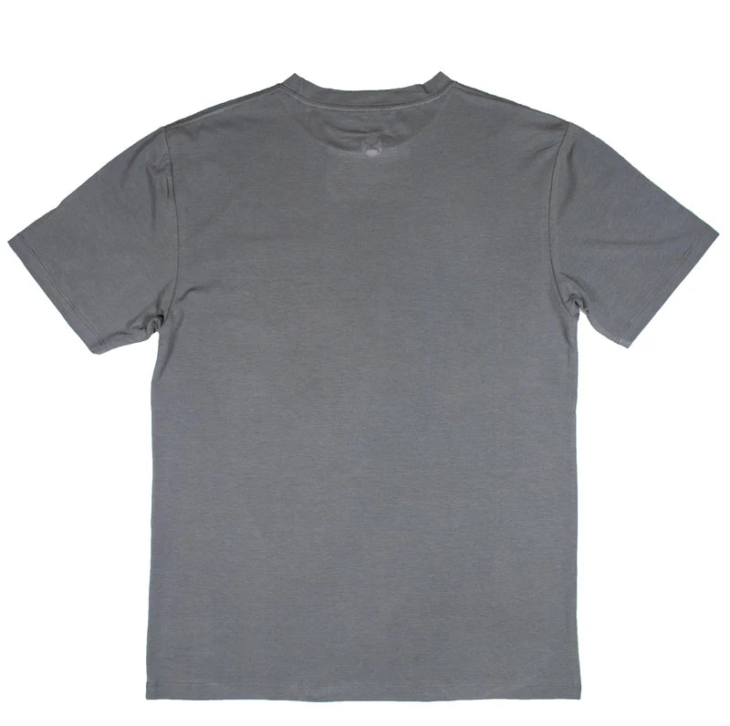 Hooey Men's San Jose Bamboo Pocket Tee in Grey