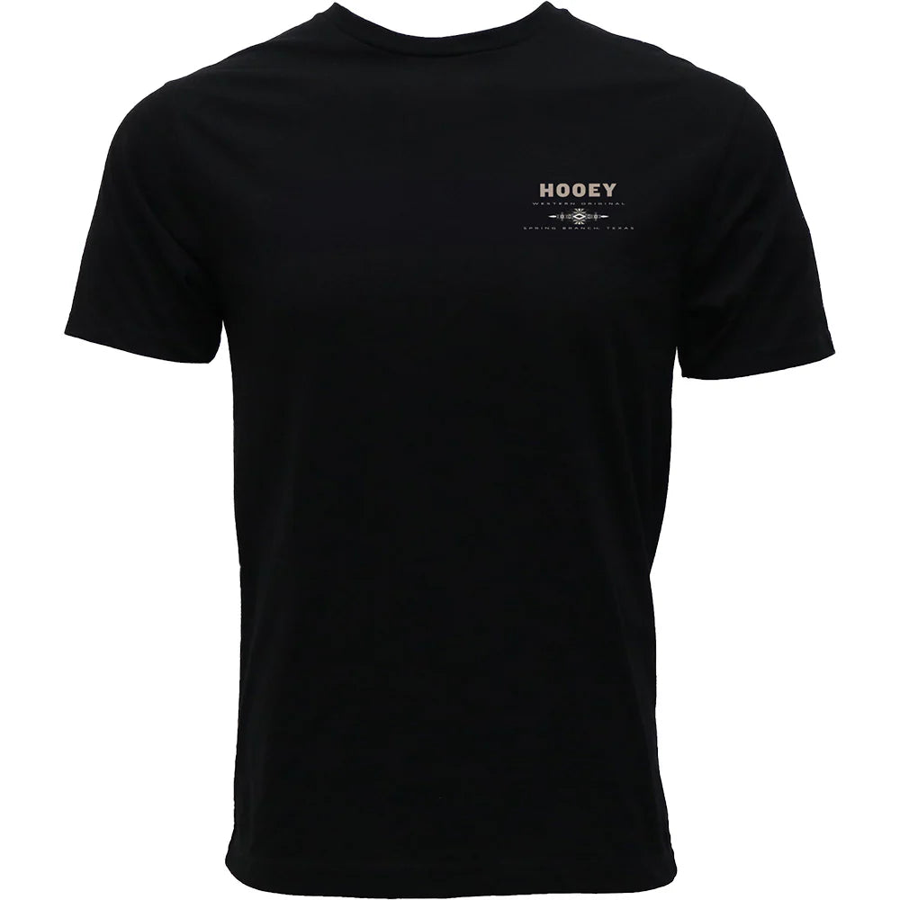 Hooey Men's Peyote Graphic Tee in Black