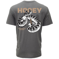 Hooey Men's Rattler Graphic Tee in Dark Grey