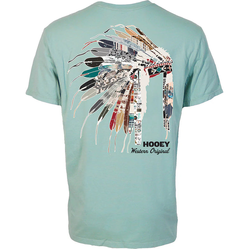 Hooey Youth Hooey Heritage Graphic T-Shirt in Light Blue