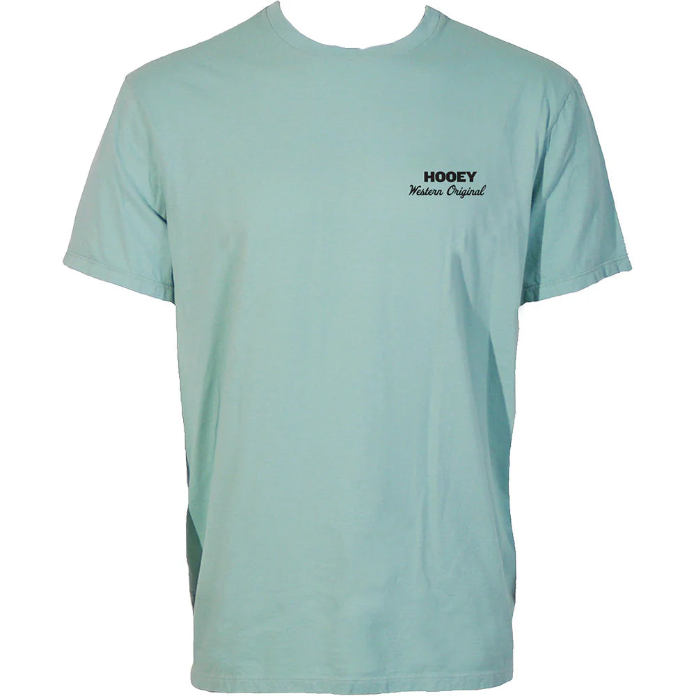 Hooey Men's Hooey Heritage Graphic Tee in Light Blue