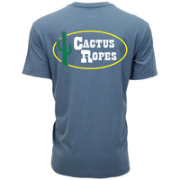 Hooey Men's Cactus Ropes Graphic Tee in Dark Denim