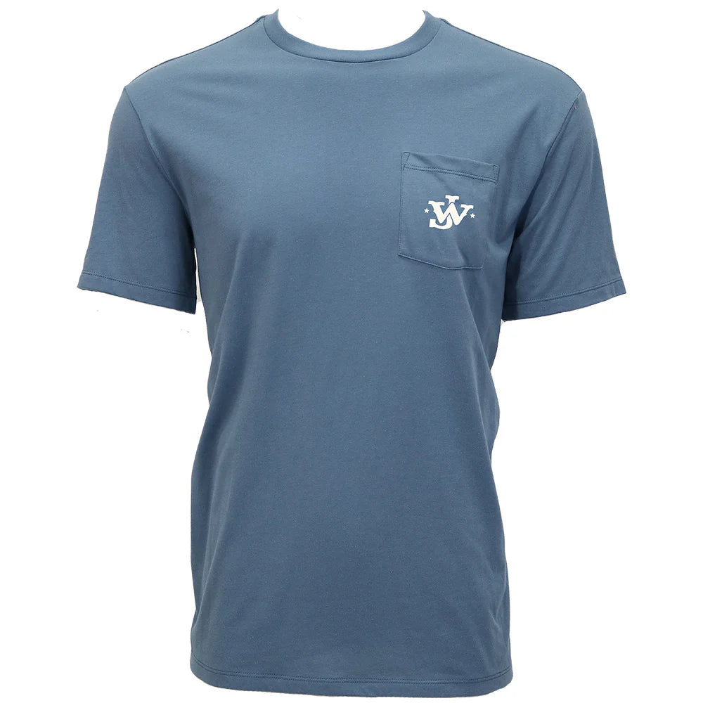 Hooey Men's John Wayne Graphic Tee in Dark Denim
