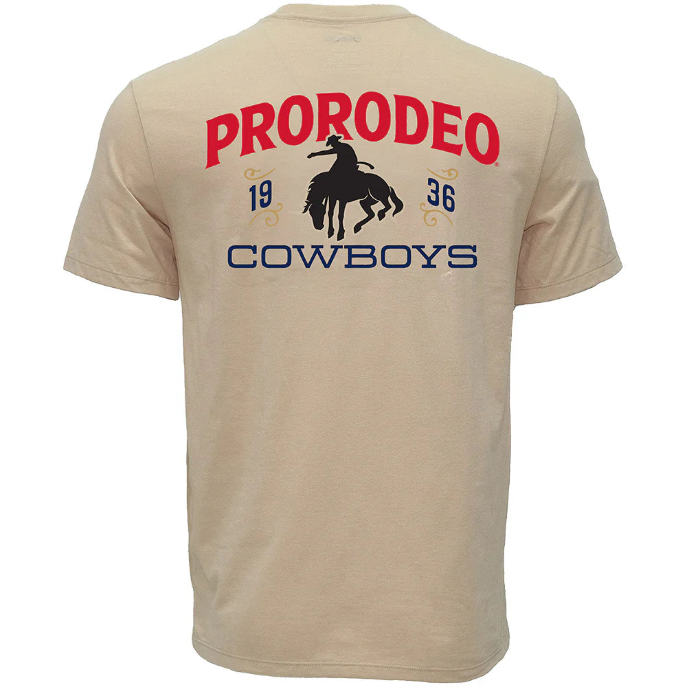 Hooey Men's PRCA Graphic Tee in Tan
