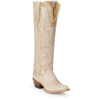 Justin Women's Verlie 17" Western Boot in Vanilla