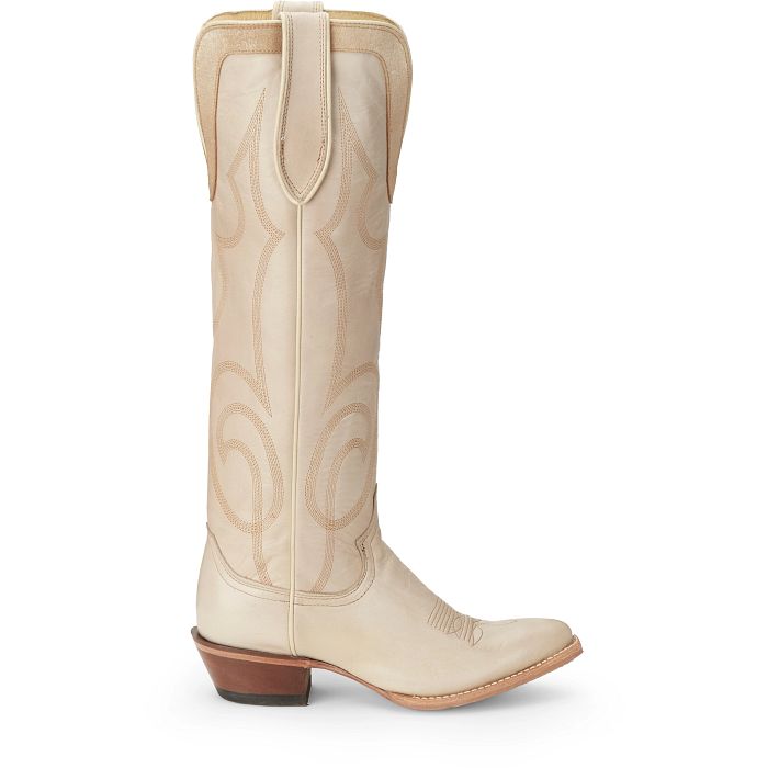 Justin Women's Verlie 17" Western Boot in Vanilla