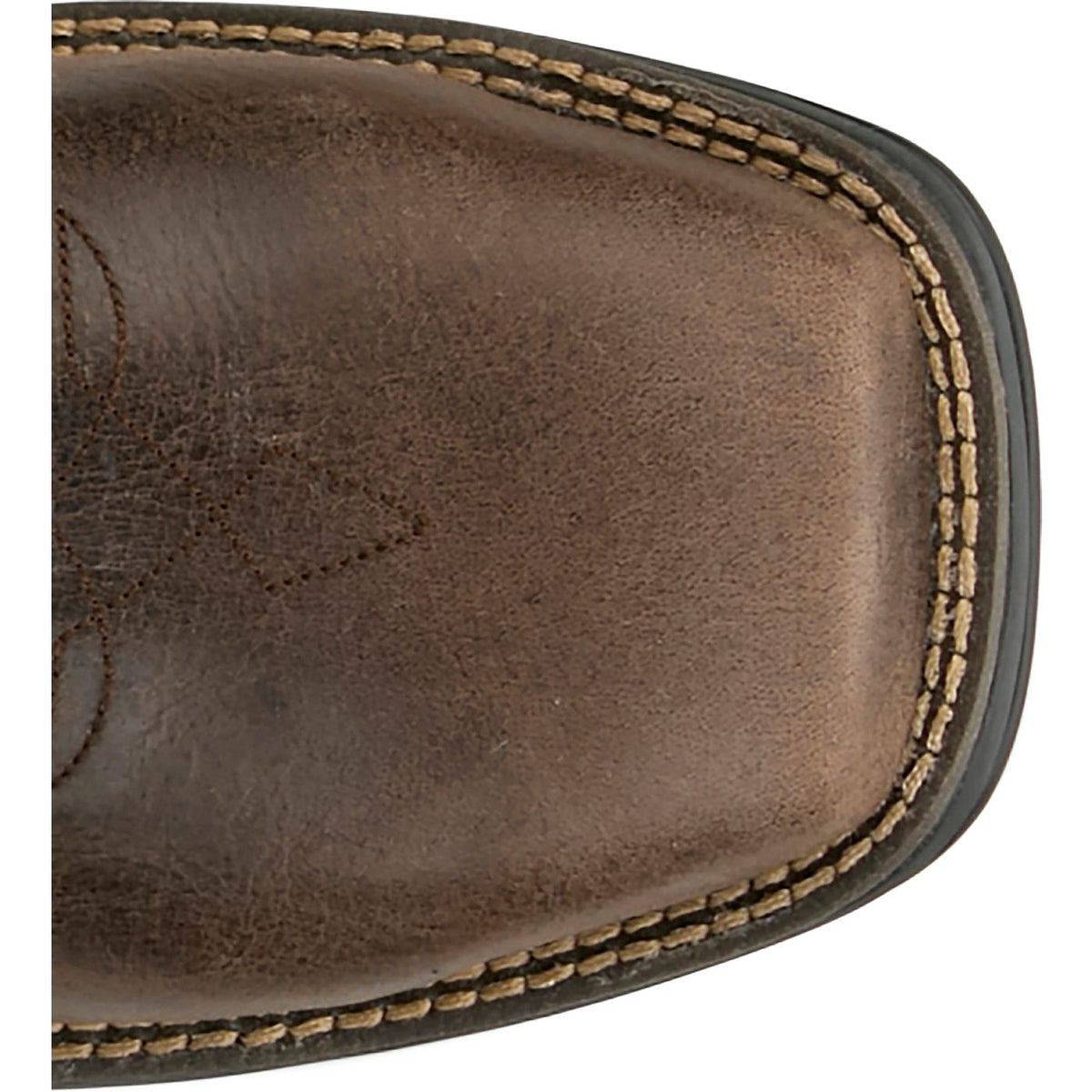 Justin Men's Apprentice 11" Square Toe Nano Composite Work Boot in Brown Water Buffalo