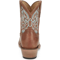 Justin Women's Isabella Western Bootie in Barnwood