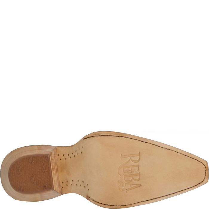 Justin Women's Hart 6" Snip Toe Leather Bootie in Vintage Ivory
