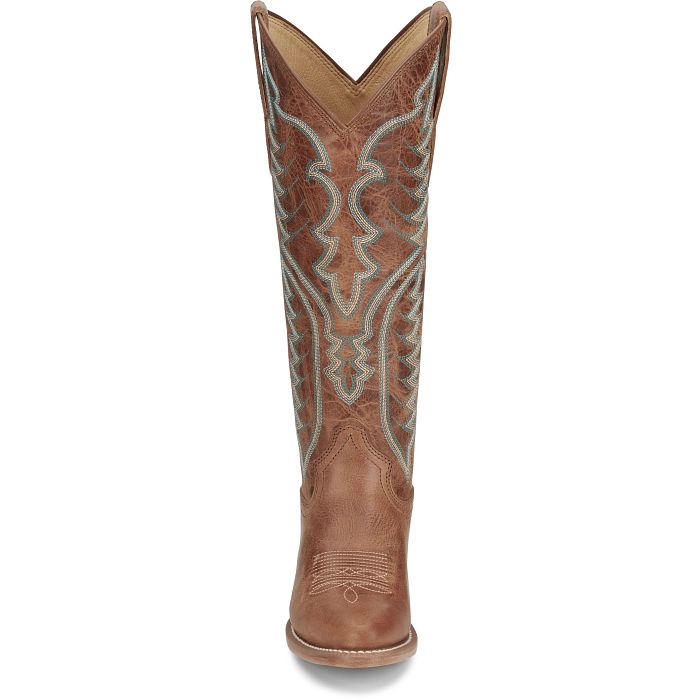 Justin Women's Evelyn 15" Western Boot in Barnwood