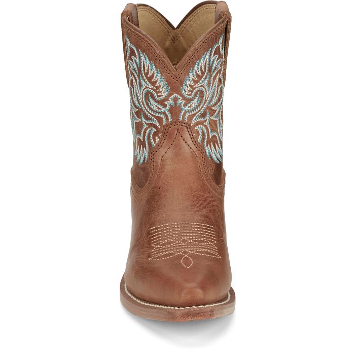 Justin Women's Isabella Western Bootie in Barnwood