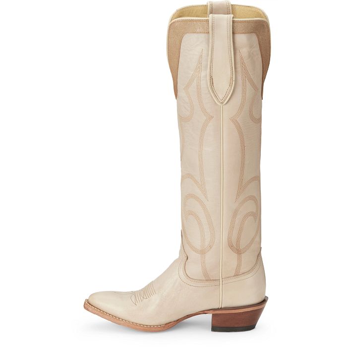 Justin Women's Verlie 17" Western Boot in Vanilla