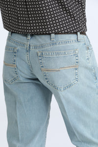 Cinch Men's White Label Relaxed Straight Jean in Light Wash