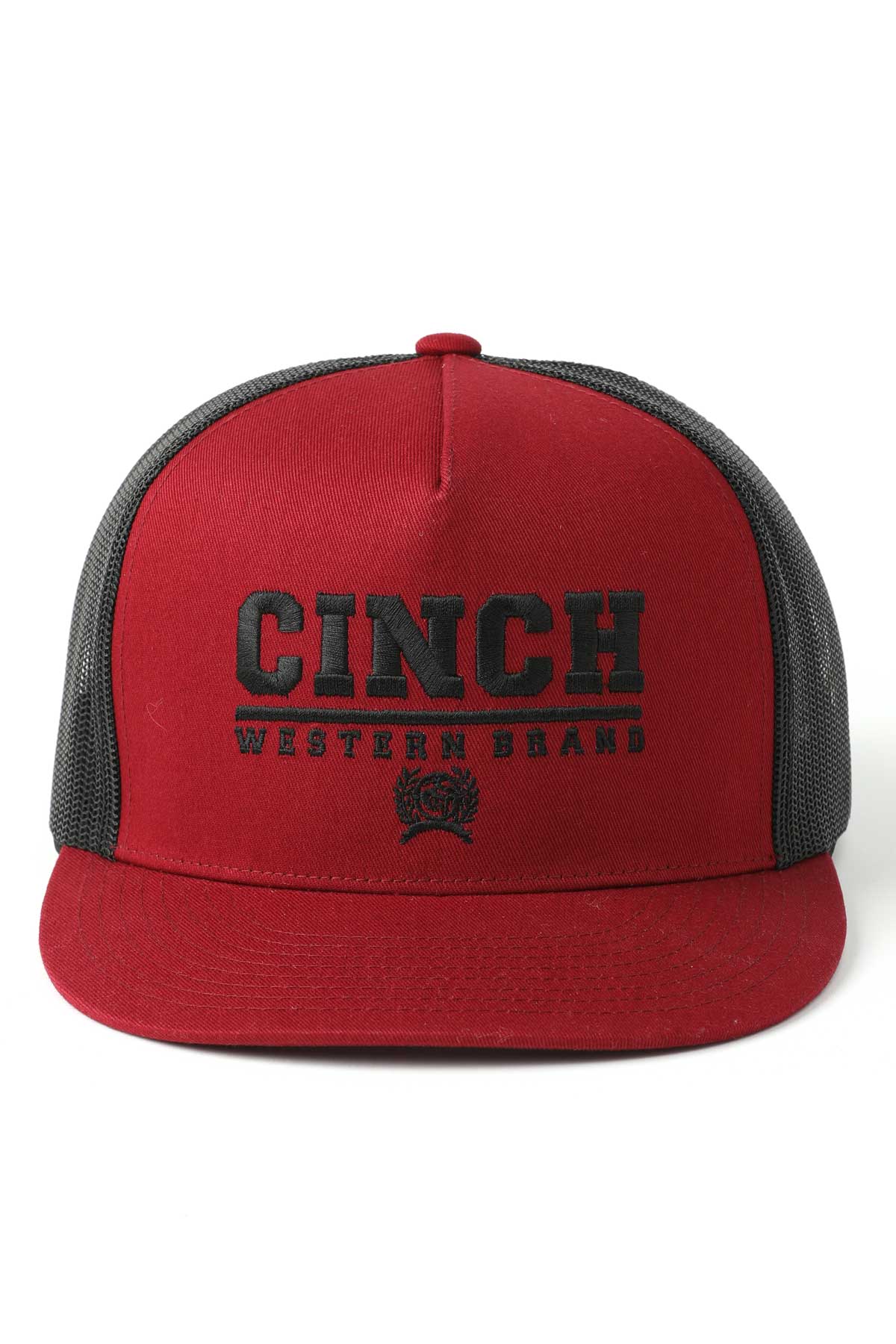 Cinch Men's Western Brand Trucker Cap in Mulberry