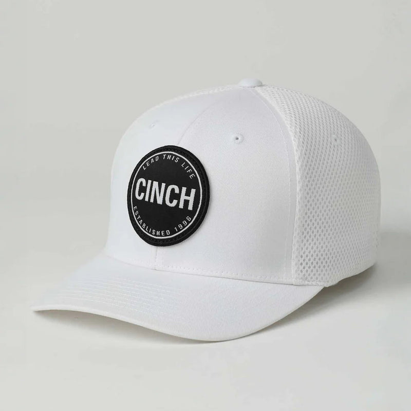 Cinch Men's Men's Flexfit® Airmesh Cap in White