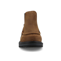 Twisted X Men's 6" Safety Toe Chelsea Boot in Brown & Black
