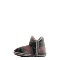 Blazin Roxx Women's Hallie Ankle Boot Slippers in Grey & Pink Aztec