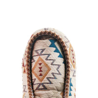 Blazin Roxx Women's Nora Ankle Boot Slippers in Aztec Cream