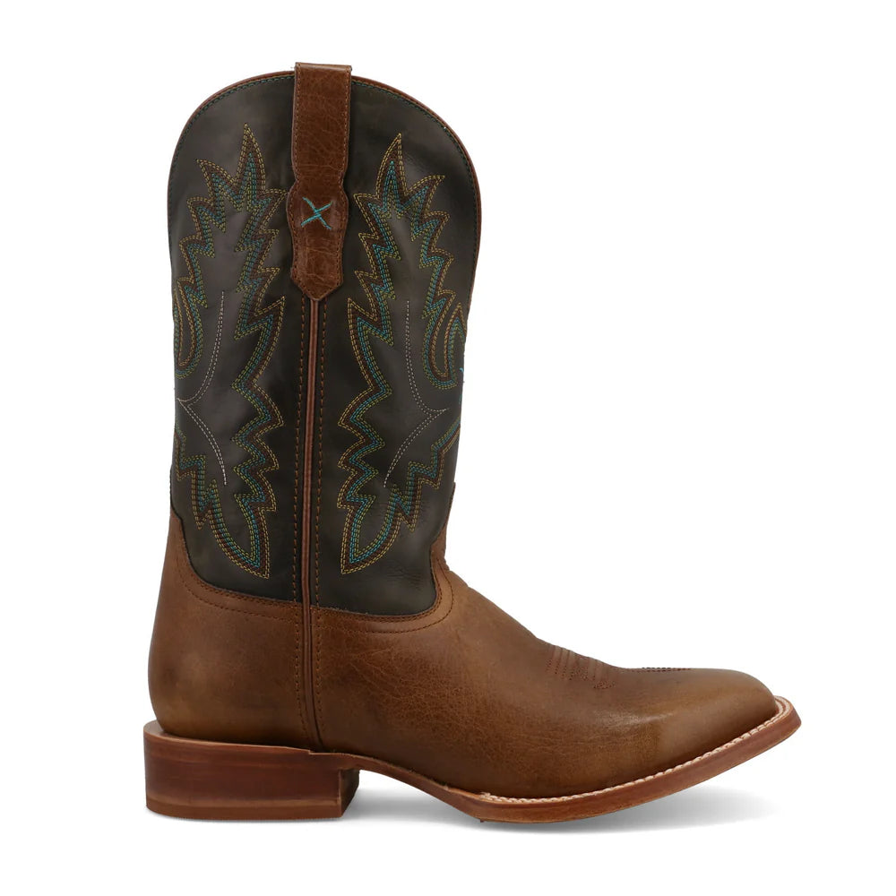 Twisted X Men’s 12" Rancher Boot in Tobacco in Saddle & Umber