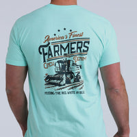 Cinch Men's Finest Farmers Graphic T-Shirt in Blue