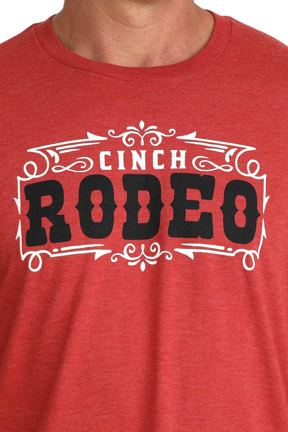 Cinch Men's Rodeo Graphic T-Shirt in Red