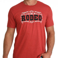 Cinch Men's Rodeo Graphic T-Shirt in Red