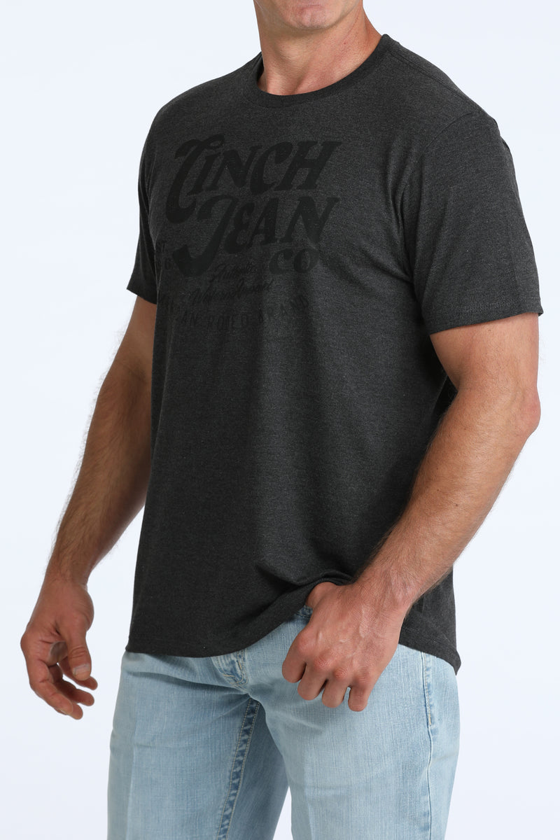 Cinch Men's Cinch Jean Graphic T-Shirt in Charcoal