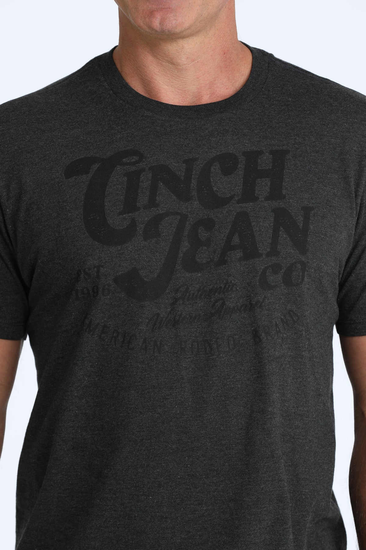 Cinch Men's Cinch Jean Graphic T-Shirt in Charcoal