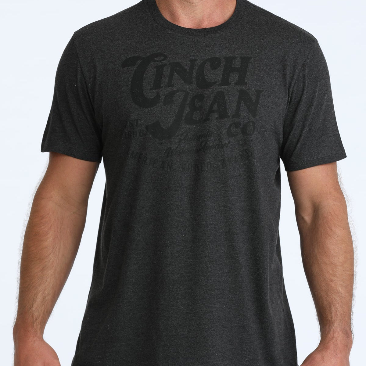 Cinch Men's Cinch Jean Graphic T-Shirt in Charcoal