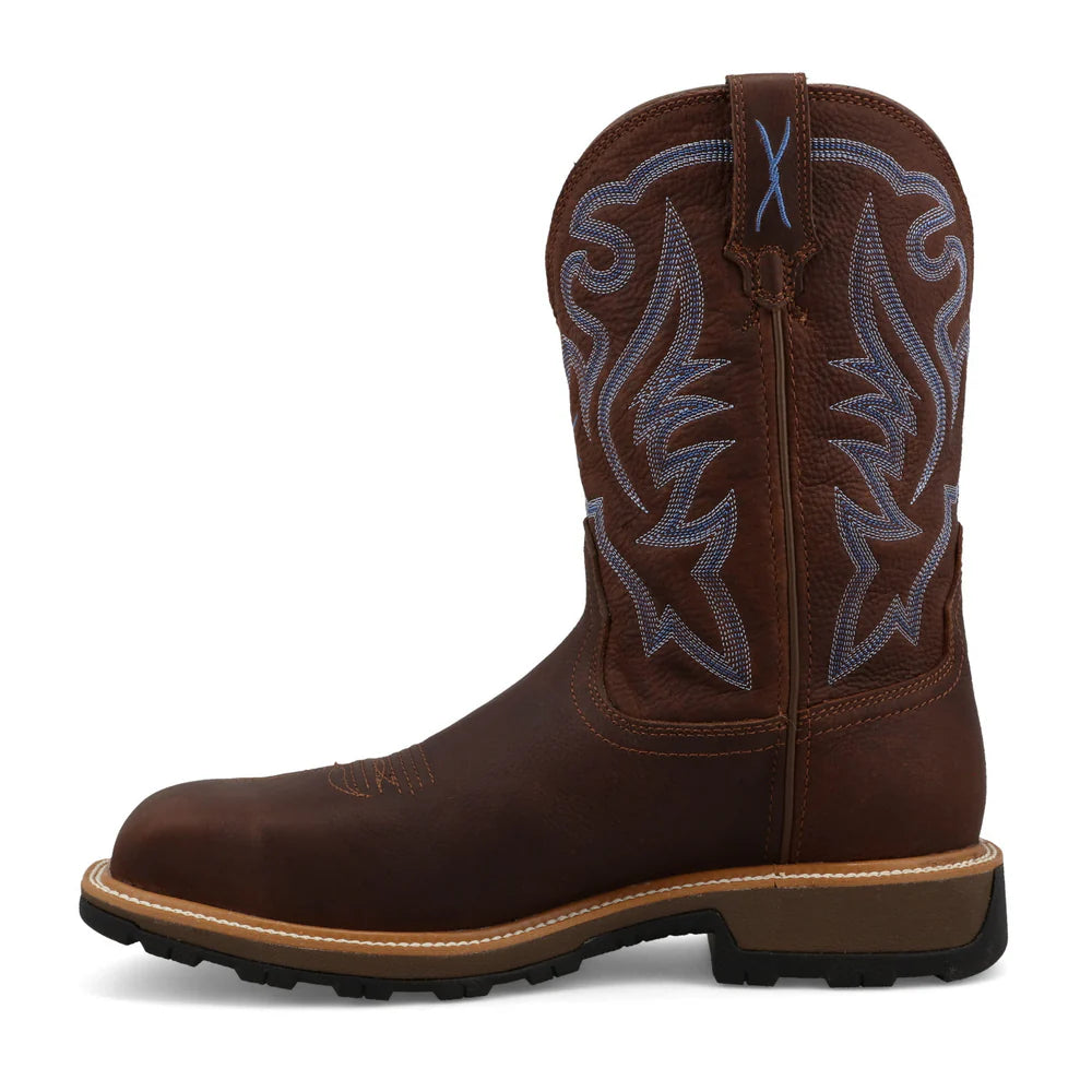 Twisted X Men's 11" Nano Toe Work Boot in Hickory