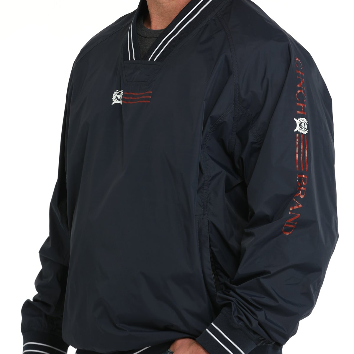 Cinch Men's Vintage Pullover in Blue