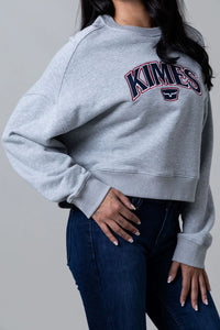 Kimes Ranch Women's Colfax Crew Sweatshirt in Grey Heather