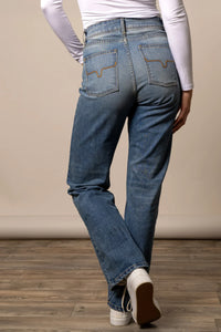 Kimes Ranch Women's Mia High Rise Boyfriend Straight in Mid Wash