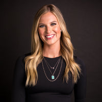 West & Co. Silver Layered Turquoise & Arrows Multi-Chain Necklace