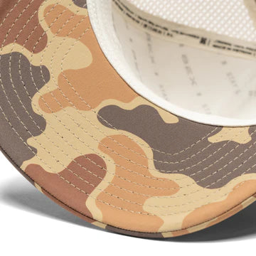BEX Outrider True Trucker Hat in Bone/Mohave Camo