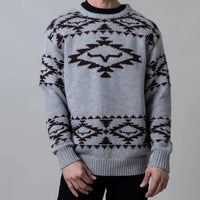 Kimes Ranch Men's Mescalero Crew Sweater in Grey Heather