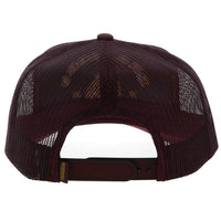 Hooey "PRCA" Rope Trucker Hat in Maroon