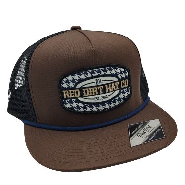 Red Dirt Hat Co. Hound Rope Hat in Brown and Black