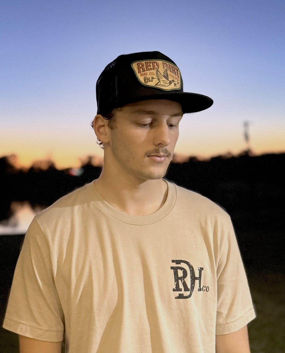 Red Dirt Hat Co. Fly South Hat in Black